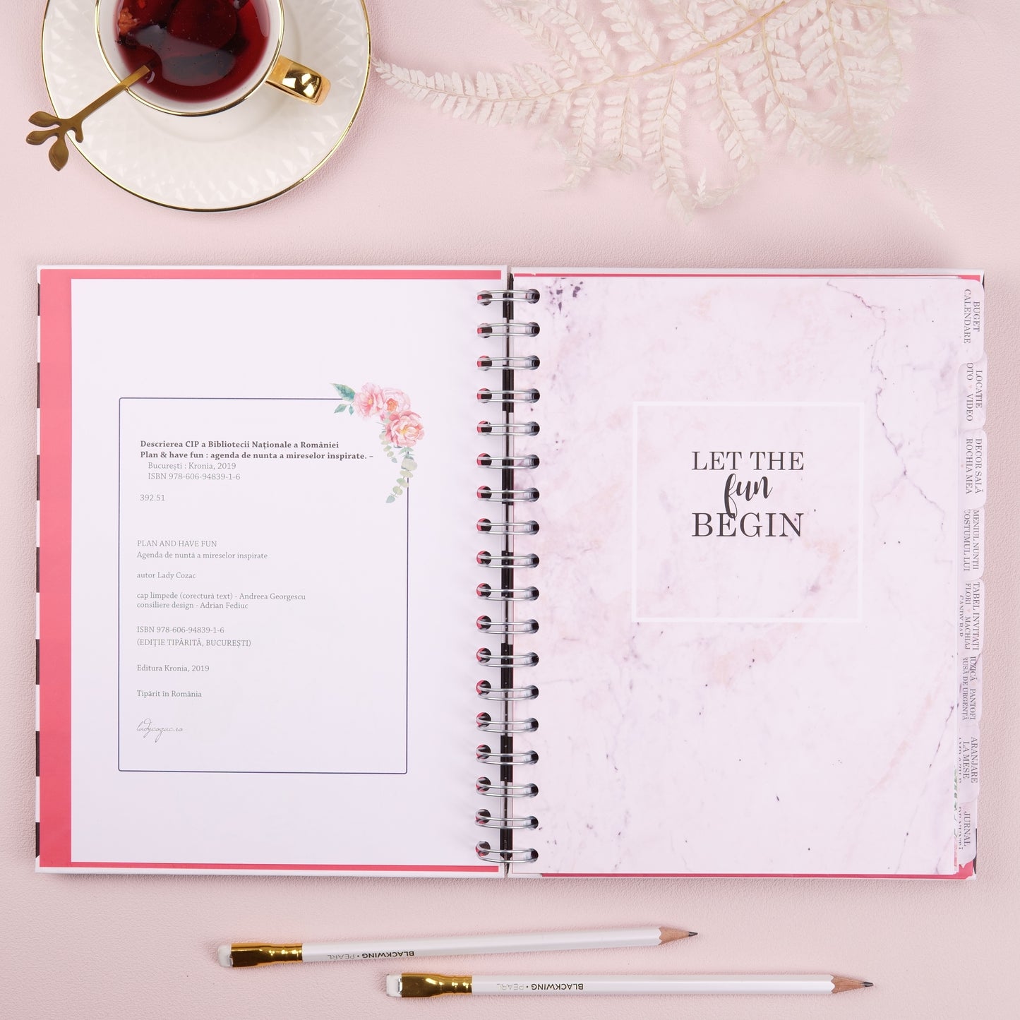 Wedding Planner - Agenda de nunta Lady Cozac