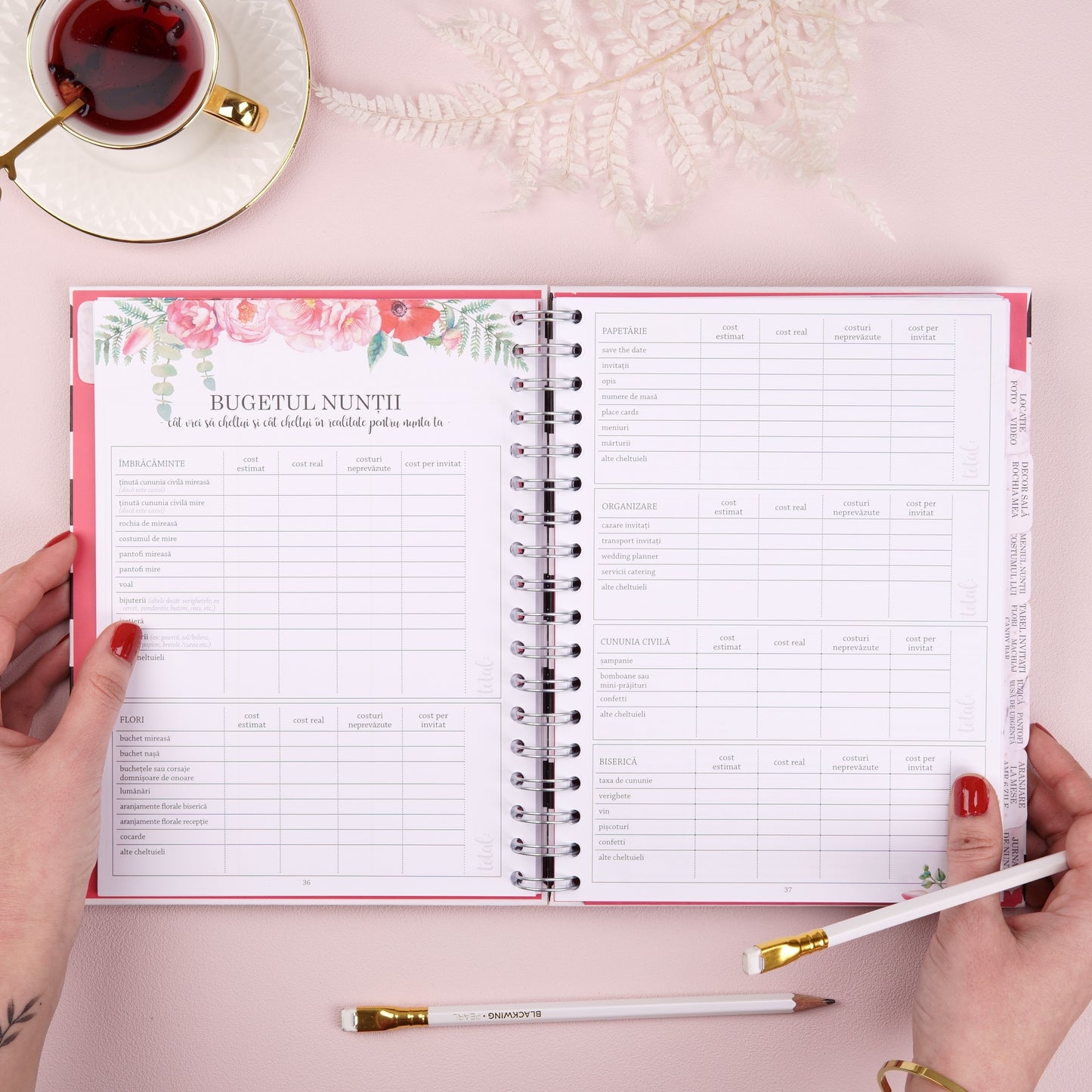 Wedding Planner - Agenda de nunta Lady Cozac