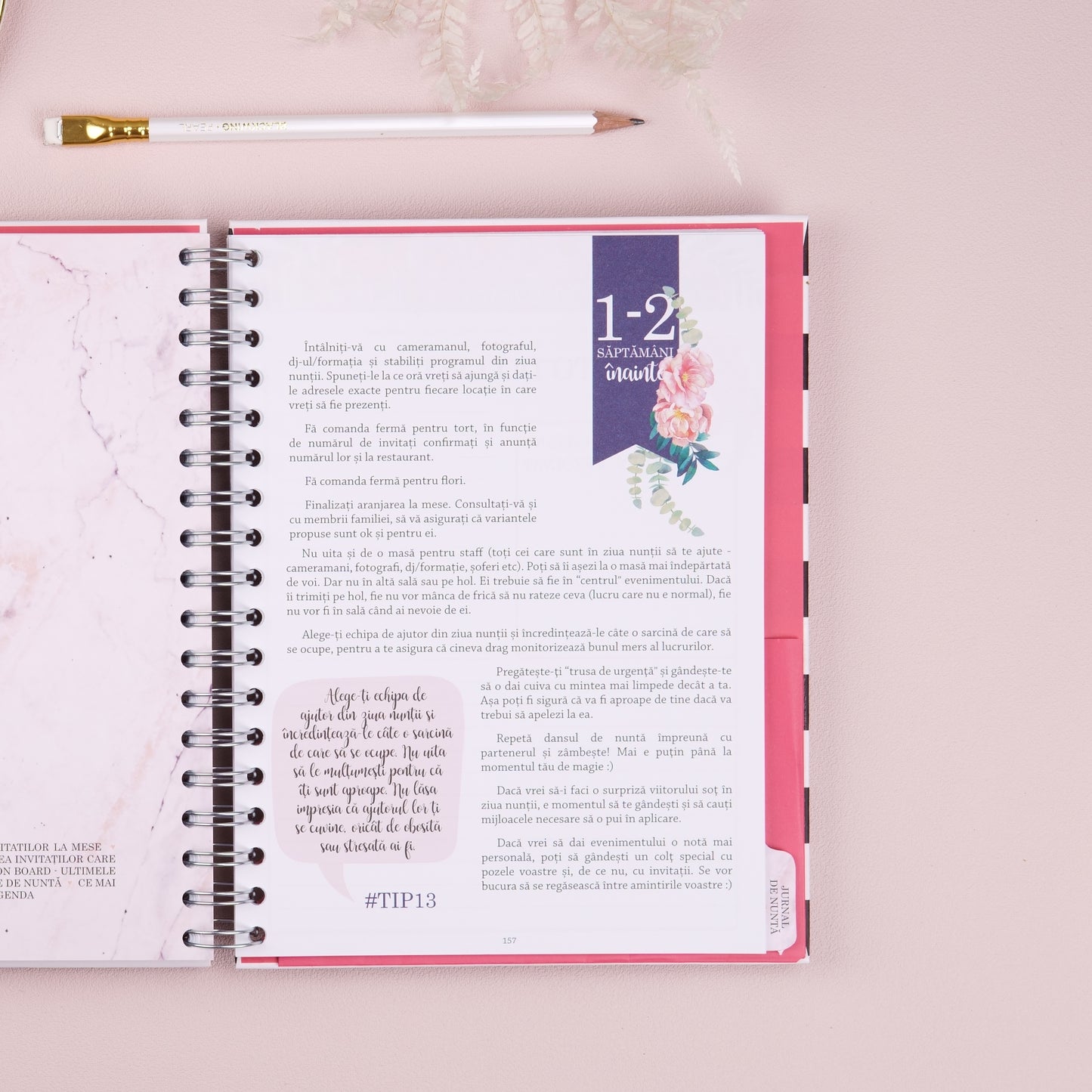 Wedding Planner | Agenda de nuntă | Ghid pentru mirese, în limba română