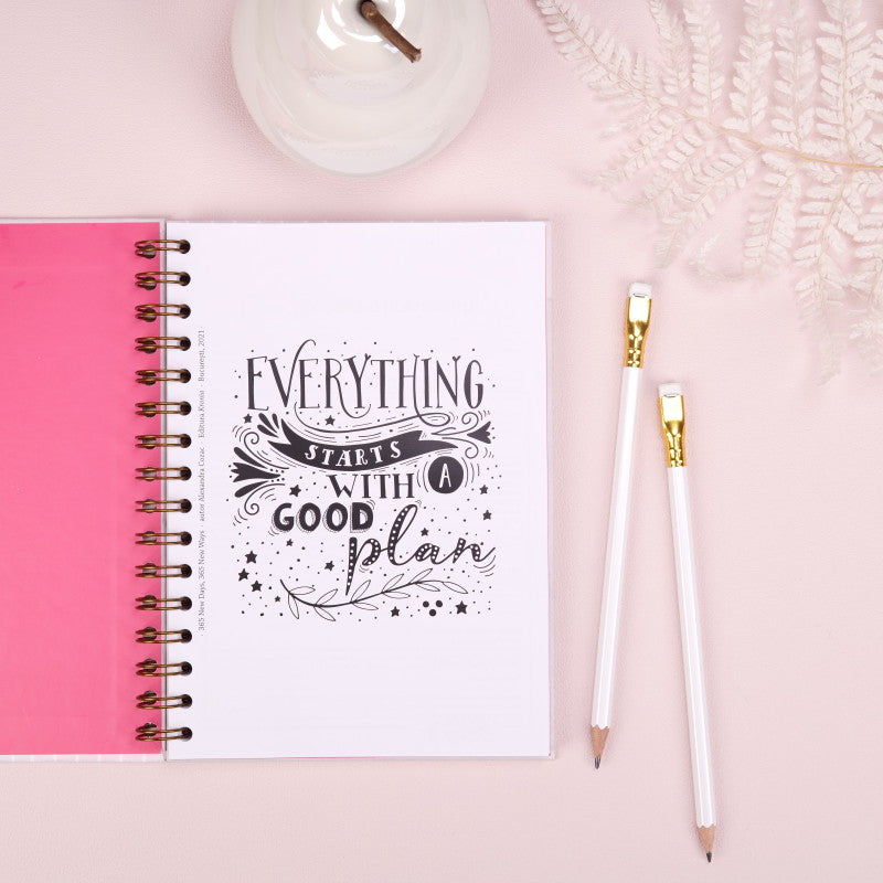Planner A5 anual 365 Days - Sunshine on My Mind