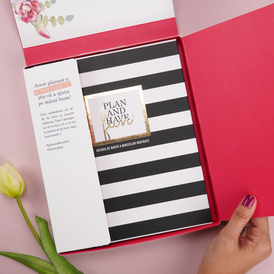 Agenda de nuntă Wedding Planner Lady Cozac – Ghid complet pentru organizarea nunții