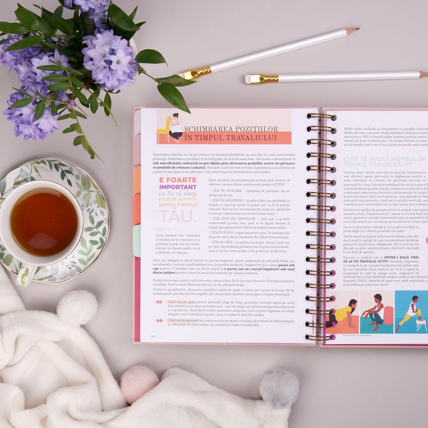 Agenda de sarcina - Plan the Joy