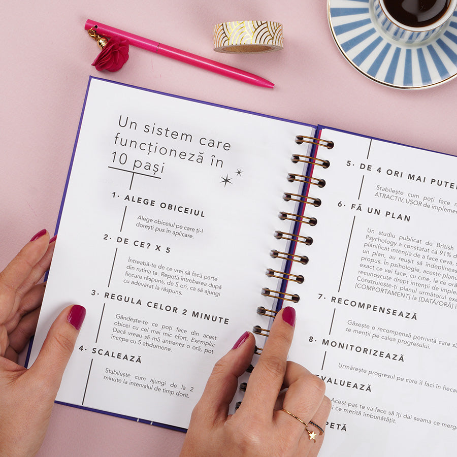 plannerul obiceiurilor sanatoase DREAMplifier obiective implinite organizare fara stres plan and have fun ladycozac - un sistem care functioneaza de formarea a obiceiurilor in 10 pasi