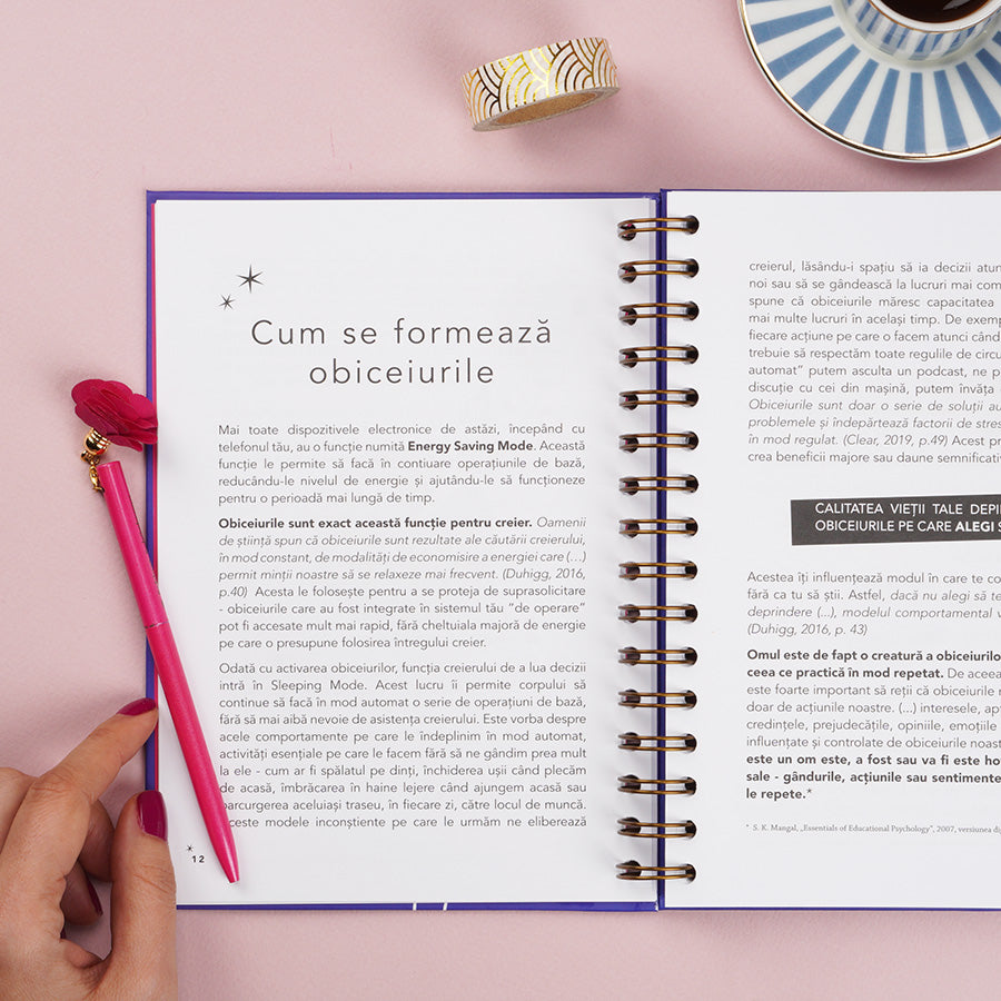 plannerul obiceiurilor sanatoase DREAMplifier obiective implinite organizare fara stres plan and have fun ladycozac - cum se formeaza obiceiurile