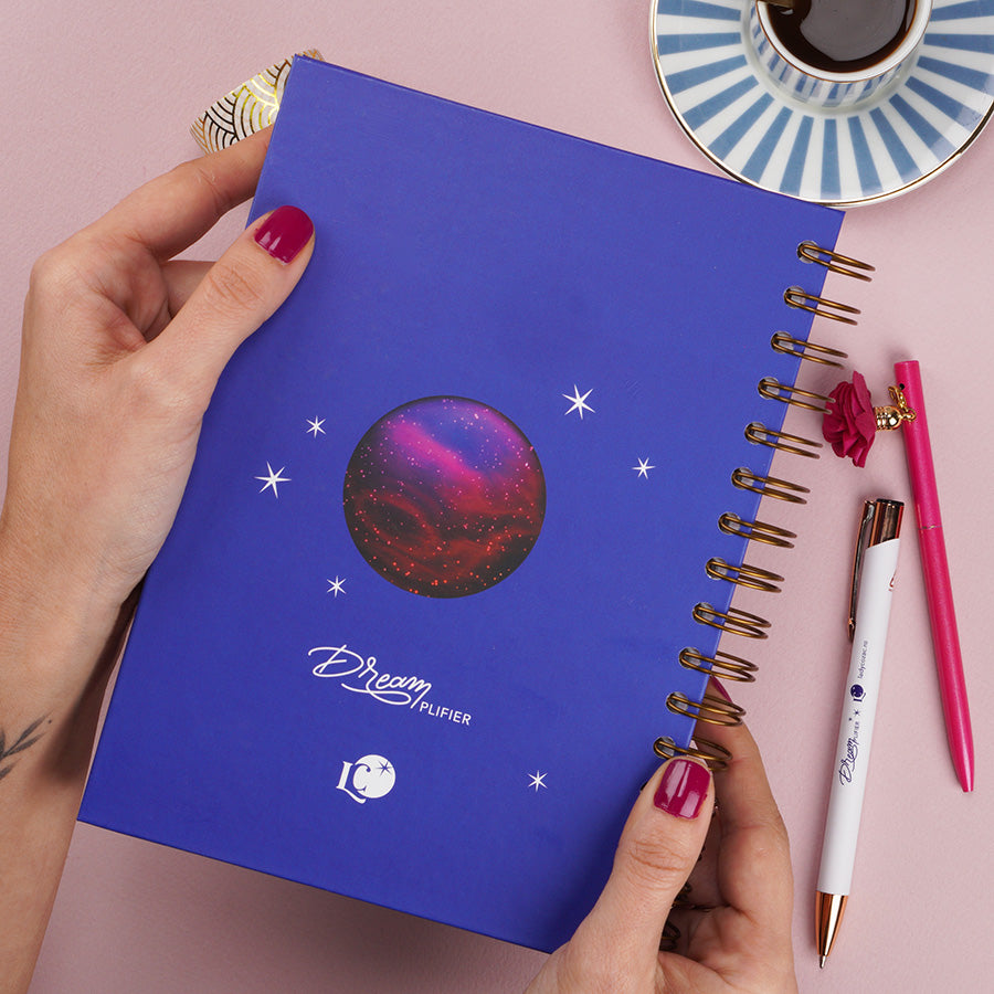 plannerul obiceiurilor sanatoase DREAMplifier obiective implinite organizare fara stres plan and have fun ladycozac - coperta spate planner DREAMplifier