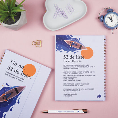 52 de Liste – Jurnal ghidat pentru un an de claritate în ritmul tău