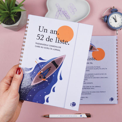 52 de Liste – Jurnal ghidat pentru un an de claritate în ritmul tău