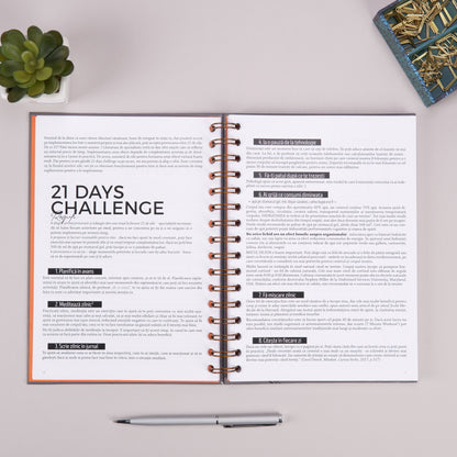 Planner A5 anual pentru barbati 365 Days - The Planning Guru