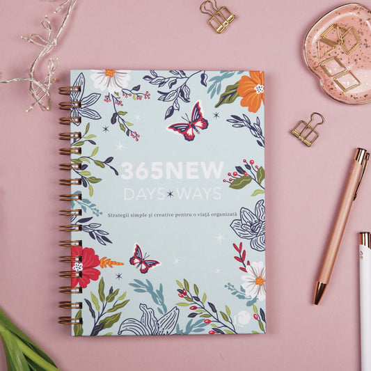 Planner A5 anual nedatat | 365 New Days - Set in Stone
