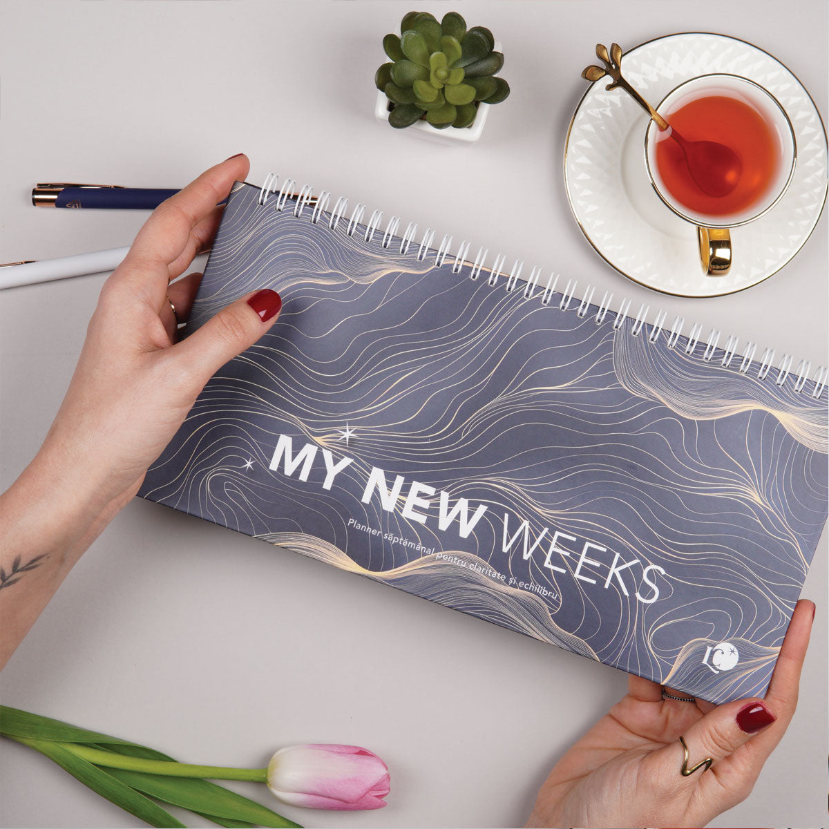 Planner săptămânal nedatat My New Weeks | Flow