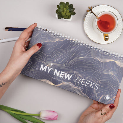 Planner săptămânal nedatat My New Weeks | Flow