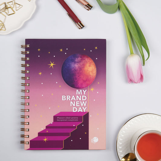 Planner zilnic pentru claritate și direcție | MY BRAND NEW DAY Bold Dreams