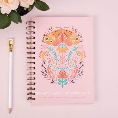 Planner A5 anual 365 Days - Butterfly Dreams