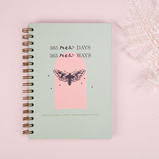 Planner A5 anual 365 Days - New Beginnings