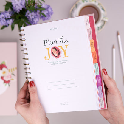 Agenda de sarcina - Plan the Joy