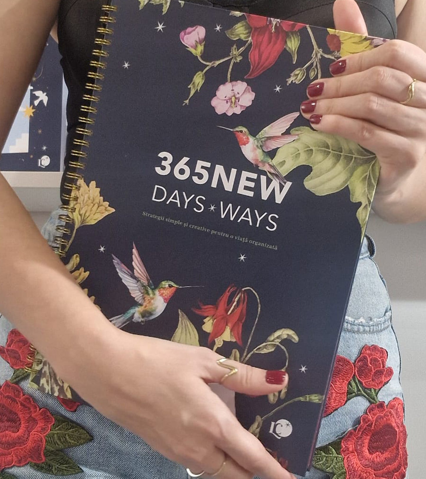 365 NEW DAYS Planner anual nedatat | Organizare zilnică | A4