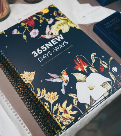 365 NEW DAYS Planner anual nedatat | Organizare zilnică | A4