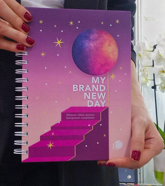 Planner zilnic pentru claritate și direcție | MY BRAND NEW DAY Bold Dreams