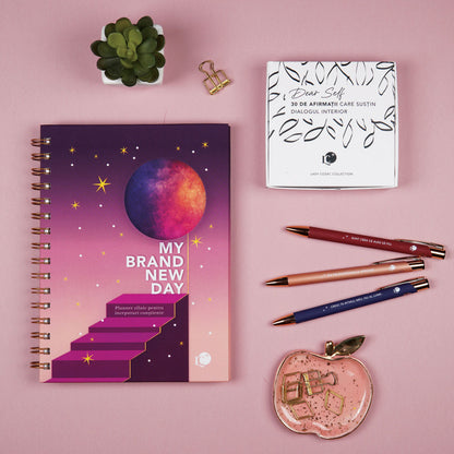 Set pentru claritate cadou pentru femei contine 5 produse de organizare